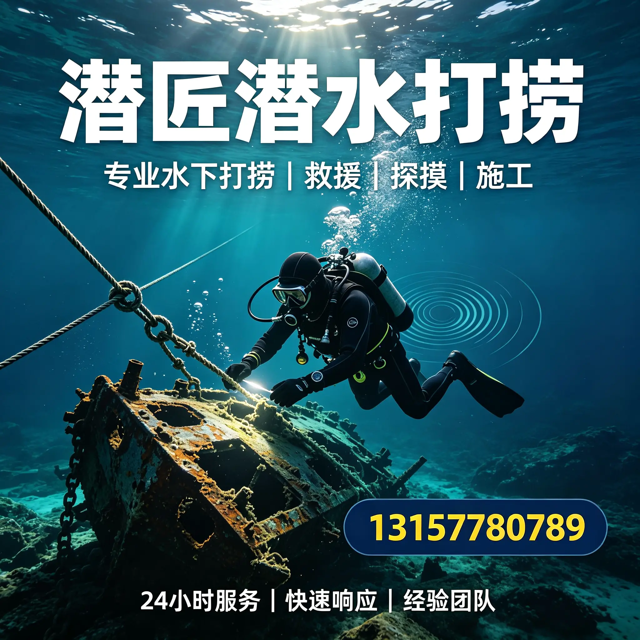 华坪水下打捞作业服务产品